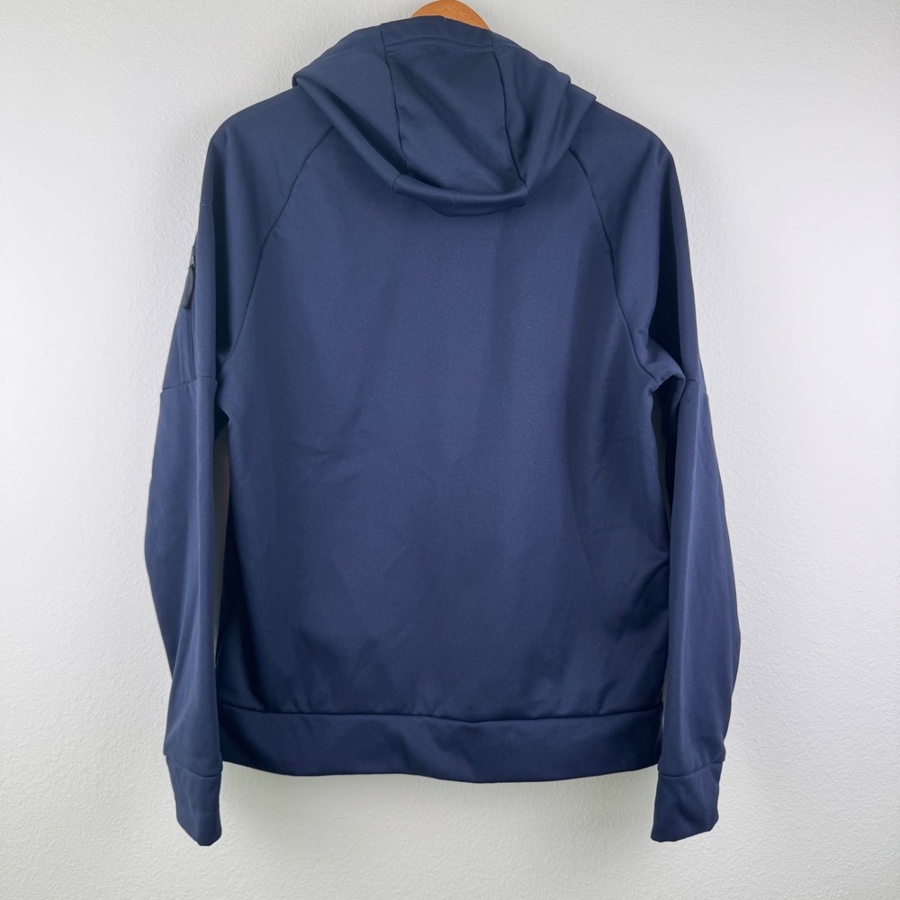 Nike Hoodie Mens Medium Navy Blue Excellent Therma-FIT Pullover Athleisure - Picture 8 of 8